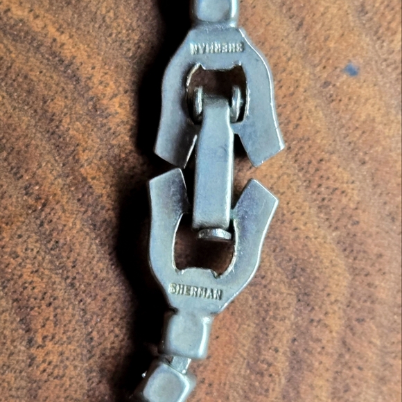 VTG💫Sherman Crystal Rhinestone Necklace - Picture 6 of 7